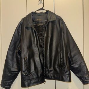 Genuine Black Leather Jacket